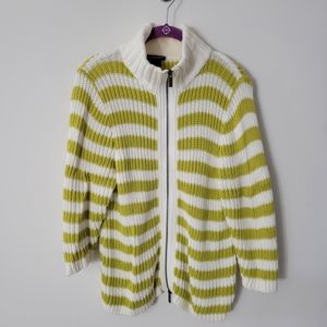 Lane Bryant Chunky Knit Zippered Sweater